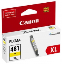 Картридж Canon CLI-481Y XL Yellow 2046C001