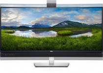 Монiтор LCD 34" DELL C3422WE HDMI, DP, USB-C, MM, RJ-45, IPS, 3440x1440, CURVED, HAS, Cam 210-AYLW