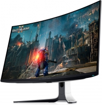 Монітор DELL 31.6" AW3225QF 2xHDMI, DP, USB, QD-OLED, 3840x2160, 240Hz, 0.03ms, DCI-P3 99%, CURVED, G-SYNC, FreeSync, Pivot, HDR TrueBlack 400 210-BLLV