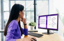Монитор DELL 23.8&quot; E2425HM D-Sub, HDMI, DP, IPS, 100Hz 210-BRDN
