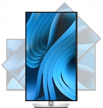 Монітор DELL 27&quot; P2725QE HDMI, DP, USB-C, RJ-45, IPS, 3840x2160, 100Hz, sRGB 99%, Pivot 210-BRDS