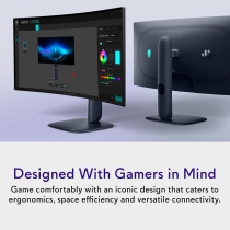 Монітор DELL 34&quot; AW3425DW 2xHDMI, DP, USB, QD-OLED, 3440x1440, 21:9, 240Hz, 0.03ms, DCI-P3 99.3%, CURVED, G-SYNC, FreeSync, AdaptiveSync, HAS, HDR TrueBlack 400 210-BRTW