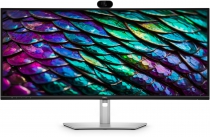 Монитор DELL 34" P3426WEB HDMI, DP, USB-C, RJ-45, MM, IPS, 3440x1440, 21:9, 100Hz, sRGB 99%, CURVED, HAS, Cam 210-BVHQ
