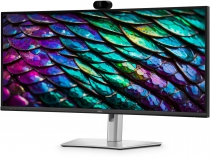 Монитор DELL 34" P3426WEB HDMI, DP, USB-C, RJ-45, MM, IPS, 3440x1440, 21:9, 100Hz, sRGB 99%, CURVED, HAS, Cam 210-BVHQ