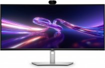 Монитор DELL 34" P3426WEV HDMI, DP, USB-C, RJ-45, IPS, 3440x1440, 21:9, 100Hz, sRGB 99%, CURVED, HAS, Cam 210-BVHT