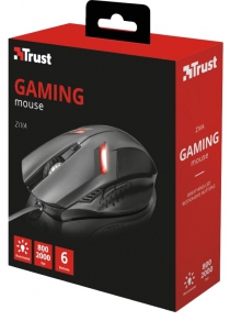 Миша Trust Ziva Gaming BLACK 21512_TRUST