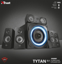 Акустическая система (Колонки) Trust 5.1 GXT 658 Tytan Surround Speaker System Black 21738_TRUST