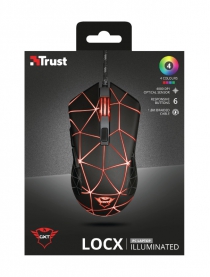 Миша GXT133 LOCX MOUSE BLACK 22988_TRUST