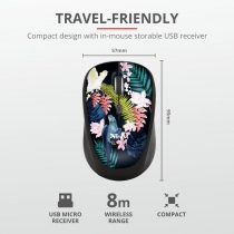 Миша Trust YVI WIRELESS MOUSE PARROT 23387_TRUST