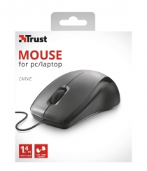 Мышь Trust Carve USB Black 23733_TRUST