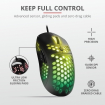 Миша ігрова Trust GXT 960 Graphin Ultra-lightweight RGB USB Black 23758_TRUST