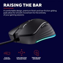 Мышь Trust GXT924 YBAR+, USB-A, Чорний 24890_TRUST