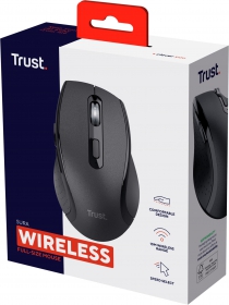 Миша Trust Sura, WL, чорний 25479_TRUST