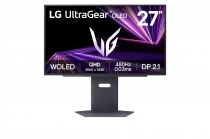 Монитор LG 27" 27GX790A-B 2xHDMI, DP, USB, Audio, OLED, 2560x1440, 480Hz, 0.03ms, DCI-P3 98.5%, G-SYNC, FreeSync, HAS, HDR400