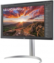Монітор LCD 27" LG 27UP850N-W 2xHDMI, DP, USB-C, MM, IPS, 3840x2160, DCI-P3 95%, FreeSync, Pivot, HDR400