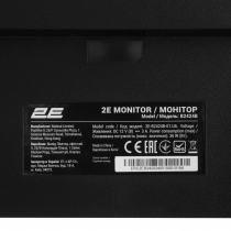 Монітор 2E 23.8" B2424B D-Sub, HDMI, VA, 100Hz, FreeSync 2E-B2424B-01.UA