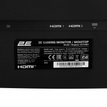 Монітор 2E GAMING 27" G2724BV HDMI, DP, VA, 2560x1440, 165Hz, 1ms, CURVED, FreeSync 2E-G2724BV-01.UA