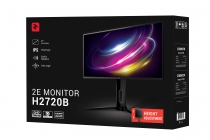 Монитор LCD 27" 2E H2720B D-Sub, DVI, HDMI, DP, Audio, IPS, 2560x1440, FreeSync, HAS 2E-H2720B-01.UA