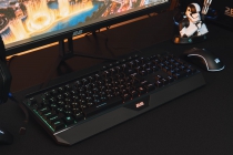 Клавіатура мембранна 2E GAMING KG315 110key, USB-A, EN/UA, RGB, чорний 2E-KG315UBK