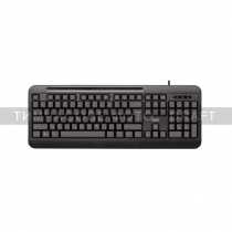 Клавіатура мембранна 2E KM1040 104key, USB-A, EN/UK, чорний 2E-KM1040UB_UA