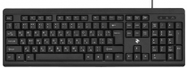 Клавіатура 2E KS108 USB Black 2E-KS108UB