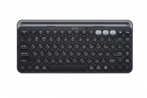 Клавиатура мембранная 2E KS250 84key, WL/BT, EN/UK, чёрно-серый 2E-KS250WBK_UA