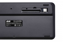 Клавиатура мембранная 2E KS250 84key, WL/BT, EN/UK, чёрно-серый 2E-KS250WBK_UA