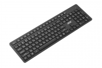 Клавиатура мембранная 2E KS260 106key, WL, EN/UK, чёрный 2E-KS260WB