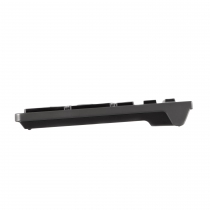 Клавиатура мембранная 2E KS280 120key, WL/BT, EN/UK, silent, чёрно-серая 2E-KS280WBGR_UA