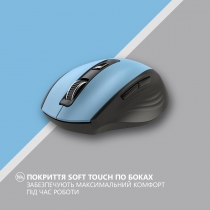 Миша 2E MF250 Silent, WL, синій 2E-MF250WBL