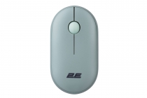 Миша 2E MF300 Silent, WL/BT, попелясто-зелений 2E-MF300WGN