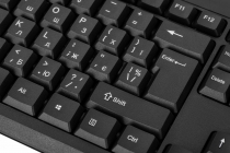Комплект клавиатура и мышь 2E MK401 USB-A, EN/UK/RU, чёрный 2E-MK401UB