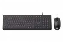 Комплект клавиатура и мышь 2E MK405 USB-A, EN/UK, чёрный 2E-MK405UBK_UA