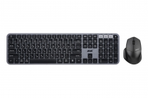 Комплект клавиатура и мышь 2E MK440 WL/BT, EN/UK, серо-чёрный 2E-MK440WBGR_UA