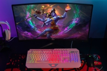 Монітор 2E GAMING 27" R2726B HDMI, DP, MM, VA, 200Hz, 1ms, CURVED, FreeSync 2E-R2726B-01.UA