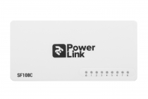 Комутатор 2E PowerLink SF108C 8xFE, некерований, десктоп 2E-SF108C