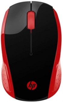 Мышь HP 200 WL Red 2HU82AA