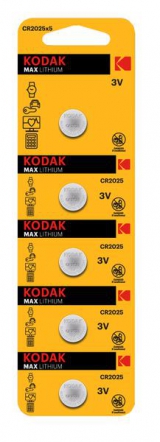 Батарейка KODAK Ultra lit. CR2025 1х5 шт. відривні 30411562