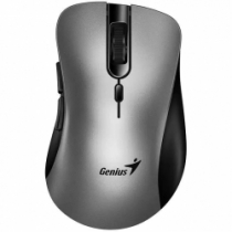 Миша Genius Ergo 8100S, Silent, AI, WL, сірий 31030040404