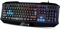Клавиатура мембрана Genius Scorpion K-215, 114key, USB-A, черный 31310474105