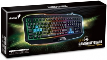 Клавиатура мембрана Genius Scorpion K-215, 114key, USB-A, черный 31310474105