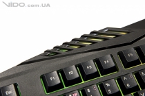 Клавиатура мембрана Genius Scorpion K-220, 104key, USB-A, черный 31310475104