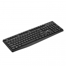Клавиатура мембрана Genius KB-7200, 104key, WL, EN/UKR, черный 31320002406
