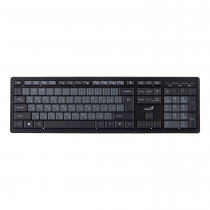 Комплект клавіатура та миша Genius KM-8200, WL, EN/UKR, чорний 31340003428