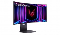 Монітор LG 34&quot; 34GS95QE-B 2xHDMI, DP, USB, Audio, OLED, 3440x1440, 240Hz, 0.03ms, DCI-P3 98.5%, G-SYNC, FreeSync, AdaptiveSync, HAS, DisplayHDR True Black 400