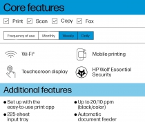 Багатофункціональний пристрій A4 HP OfficeJet Pro 8123 з Wi-Fi 405W0C