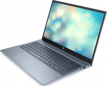Ноутбук HP Pavilion 15-eh1022ua 15.6" FHD IPS AG, AMD R5-5500U, 8GB, F256GB, UMA, DOS, блакитний 422K2EA
