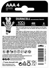 Акумулятор DURACELL HR03 (AAA) 750mAh уп. 4 шт 5007331