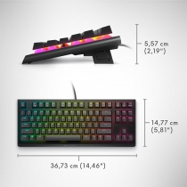 Клавіатура Dell Alienware Tenkeyless Gaming Keyboard - AW420K - Black 545-BBDY