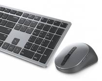 Комплект Dell Premier Multi-Device Wireless Keyboard and Mouse - KM7321W - Ukrainian (QWERTY) 580-AJQV